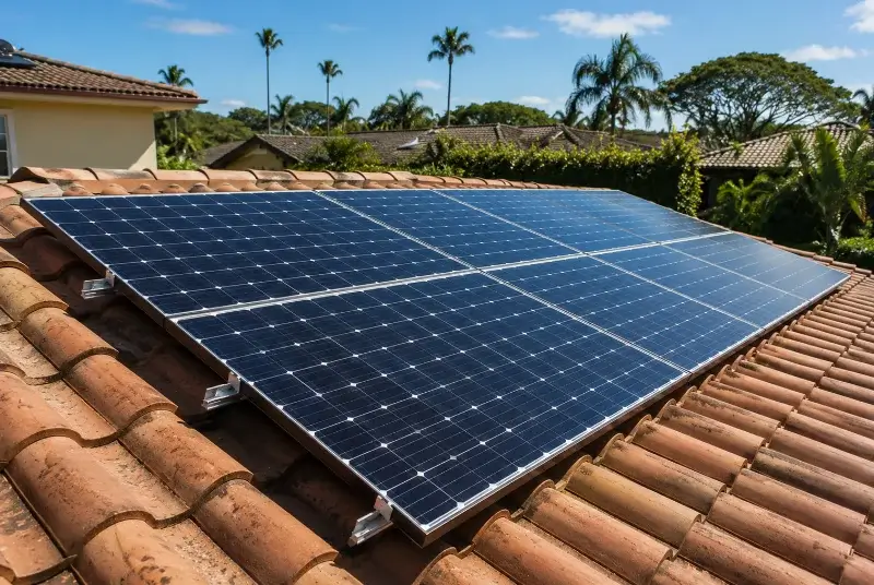 Installation de panneaux solaires à Plaudren